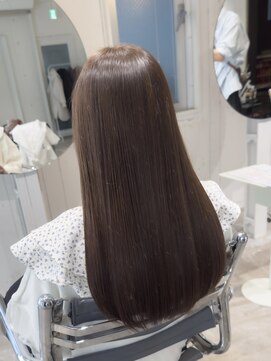 〈宮本〉髪質改善カラー×ニュアンスブラウン