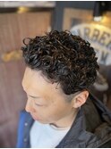 メンズパーマスタイル