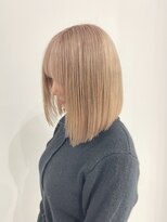 ヴェルア 四条烏丸(Velua) ブリーチ ミルクティー ホワイトベージュ ミルクティーカラー