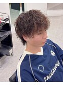 ツイストスパイラルパーママッシュウルフ