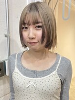 サル(saru)&nbsp;透明感ベージュカラー