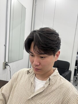エクシア 名古屋店(EXCIA) 曲がる縮毛矯正で作るセンターパート