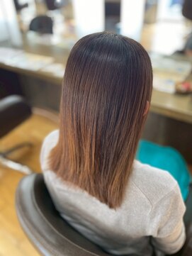 ヴァンカウンシル 清須店(VANCOUNCIL) 夏の明るめカラーグラデーション ナチュラルストレート