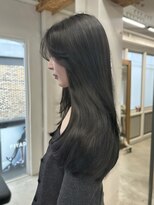 エル バイ ホーム(L by HOME)&nbsp;ダークグレー&ワンカールレイヤーカット