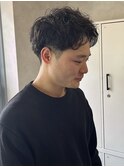 メンズカール/短髪パーマ/強めパーマ