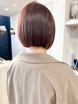 キャアリー(Caary)&nbsp;福山市美容室Caary丸みボブ・ミニボブ・ぱつんとボブ・大人ボブ
