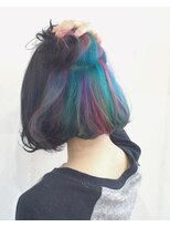 カッツヘアー(KATZHAIR) - - -ブリーチオンカラフルマニックパニック- - -