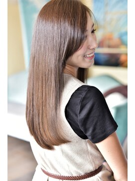 ナナナ パレナ 大津膳所店(nanana parena) 手触り抜群！縮毛矯正でつくる艶髪ストレート!【nanana parena】