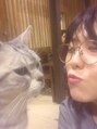 アグ ヘアー レシェル 北花田店(Agu hair reciel) 猫が大好きです☆猫グッズ集めはまっています！