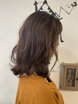 グリー ヘアープロデュース(Gree hair produce)&nbsp;【Gree小川真由美】ミディアムボブ*パーマスタイル*グレージュ