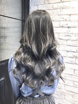 ヘアーローラン 横浜(hair LORAN yokohama) 暗いけど透明感☆マーメイドアッシュバレイヤージュ♪