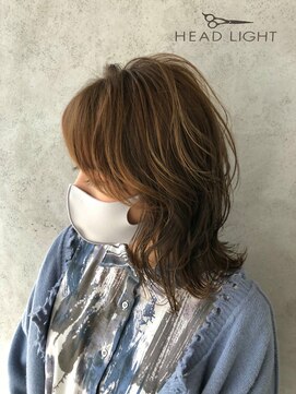 アーサス ヘアー デザイン 上越店(Ursus hair Design by HEADLIGHT) シークレットハイライト×ボブウルフ★