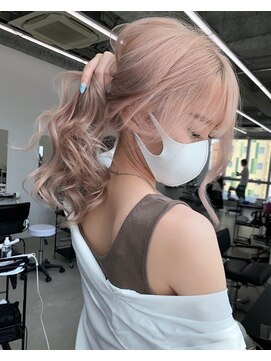 エゴル ナゴヤサカエ(ENGOL NAGOYA SAKAE) ピンク/ピンクカラー/ハイトーンカラー