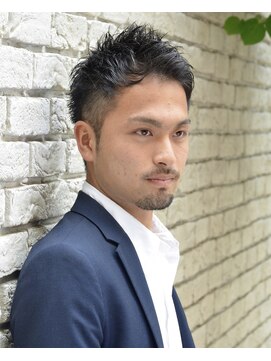 アルマラ(AR.MARA) 【AR.MARA】スーツ似合うメンズショート1【蔵前美容室】