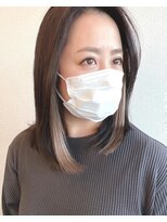 フラッグ ヘアー 天神西通り店(Flag HAIR)&nbsp;インナーカラー☆アッシュグレージュ☆ケアブリーチ