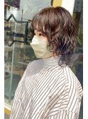 レイヤーウルフパーマ