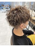 一番人気 × ツイストスパイラルパーマ