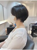大人可愛い ショート ボブ◎宮城