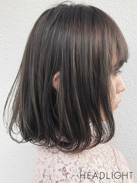 アーサス ヘアー リビング 錦糸町店(Ursus hair Living by HEADLIGHT) フォギーベージュ×伸ばしかけロブ