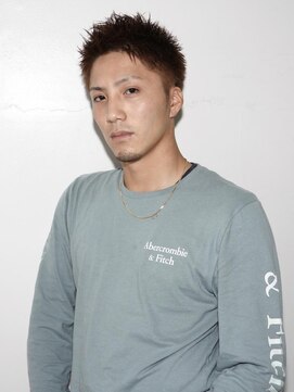 ワンワンオー バーバーショップ 博多店(@110 BARBER SHOP) スパイキー