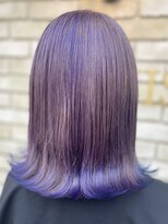 ラビスモア(Lovis moa)&nbsp;魅力倍増カール/セミディ/シアーカラー/ダークアッシュ/姫カット