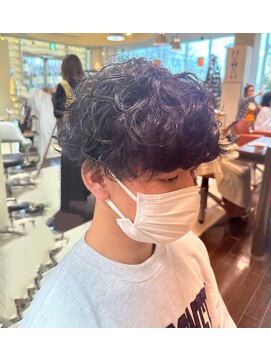 ウィーブ 成田店(Weve) メンズ×スパイラルパーマ
