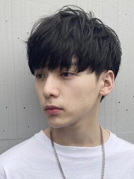 ディバイン 船橋店(divine) メンズマッシュパーマニュアンスパーマスパイラルパーマ刈り上げ