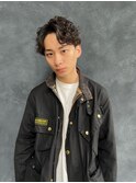 【green】アップバングマッシュ