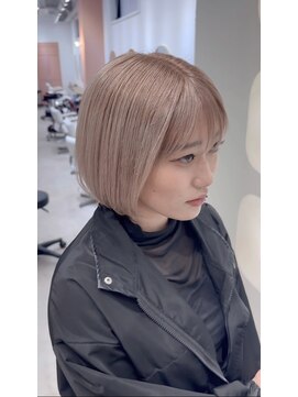 アンドリルム 梅田(&Lillme) ミルクティーベージュ