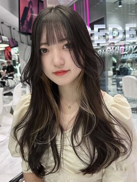 レディアル 渋谷(REDEAL) ワンホンヘア/韓国ヘア/前髪[レイヤーカット/渋谷]