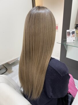 イマージュヘアー くすみベージュ
