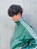 ロンド ローガン 名駅(Lond LOGAN)&nbsp;パーマ職人Ryu横顔も美しく！名古屋波巻きスパイラルパーマ