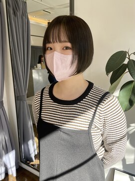 ヘアーアイスカルテット(HAIR ICI QUARTET) 大人可愛い大人美人小顔カットふんわりカールショコラアッシュ