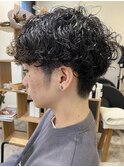 メンズショートパーマ