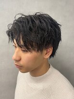 ソアー 新大阪(SOAR) 爽やかメンズ束感ソフトツイストスパイラルパーマ【新大阪】