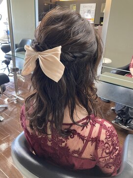 シャンプーボーイエイムス(SHAMPOO BOY aims) お呼ばれヘア