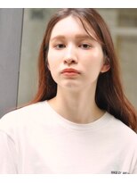ファイブシーン アオヤマ(5SCENE AOYAMA)&nbsp;ロングヘア：韓国ヘアくびれヘア顔周りレイヤー20代30代40代