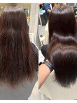 ステラバイケンジ(STELLA by KENJE)&nbsp;大人綺麗ボブ/藤沢/髪質改善縮毛矯正/ショート/脱白髪染め透明感