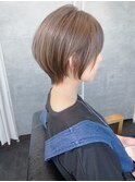 可愛い丸みショート/小顔ショート