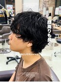 シャドウパーマ メンズパーマ  鈴木楓竜