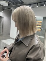 ヘアサロン ドット トウキョウ カラー 町田店(hair salon dot. tokyo color) 黒髪/ボブルフ/ネビージュ/小顔/ワンレン/前髪