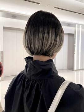 ピークアブー アヴェダ ギンザシックス(PEEK-A-BOO AVEDA GINZASIX) エンドカラー コントラストカラー ブリーチカラー 裾カラー