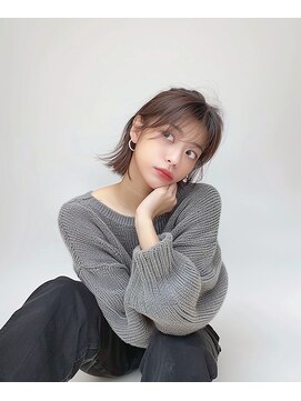 ヘア ケア オディール(Hair Care Odile) 【ボブスタイル】切りっぱなし外ハネボブ