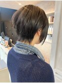 福山人気10代20代30代前下がりショートヘア小顔骨格補正くびれ
