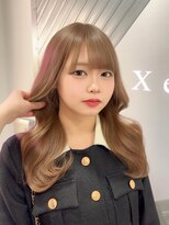 ジーナリア(Xena ria)&nbsp;《衣織》ミルクティーベージュ/韓国ヘア