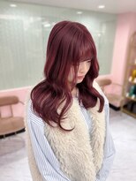 ジーナ 名駅(XENA.) 《chii》ピンクラベンダー/ピンク/暖色/ブリーチカラー