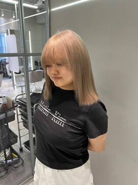 ジェム(GEM) 【hinana】ミルクティーベージュ