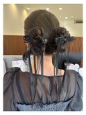 カチモリヘアアレンジ