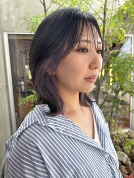 ウエストリー(WESTORY) インナーカラー/ボブ/紫/結べる長さ/バイオレット