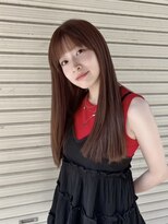 コロ(COLO)&nbsp;【吉祥寺】 透明感 ナチュラルブラウン ラウンドバング 髪質改善